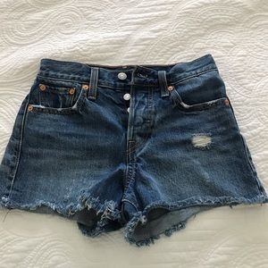 Levi High Waisted Shorts